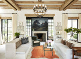 Solid Brown Cowhide Rug #A30814