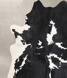 Black and White Cowhide Rug #A30826