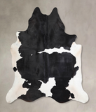 Black and White Cowhide Rug #A30837