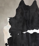 Black and White Cowhide Rug #A30837