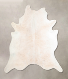 Ivory with Beige Cowhide Rug #A30844