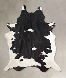 Black and White Cowhide Rug #A30872