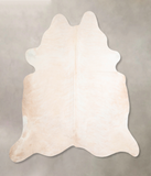Ivory with Beige Cowhide Rug #A30944
