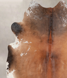 Warm Caramel Cowhide Rug #A30966