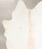 Ivory with Beige Cowhide Rug #A30968