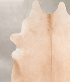 Beige Cowhide Rug #A30976