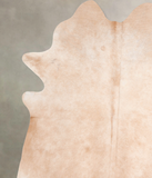 Beige Cowhide Rug #A30983