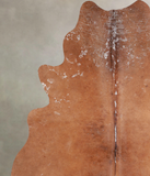 Salt and Pepper Brown Cowhide Rug #A31018