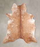 Salt and Pepper Brown Cowhide Rug #A31028