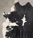 Black and White Cowhide Rug #A31043