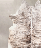 Grey Brindle Cowhide Rug #A31097