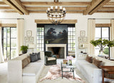 Grey Brindle Cowhide Rug #A31097