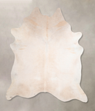 Ivory with Beige Cowhide Rug #A31125