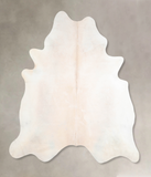 Ivory with Beige Cowhide Rug #A31136