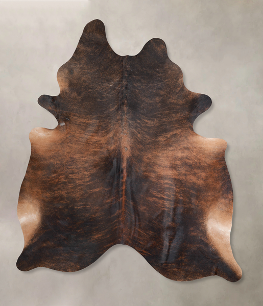 Dark Brindle Cowhide Rug #A31141