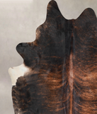 Dark Brindle Cowhide Rug #A31189