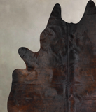 Dark Brindle Cowhide Rug #A31195