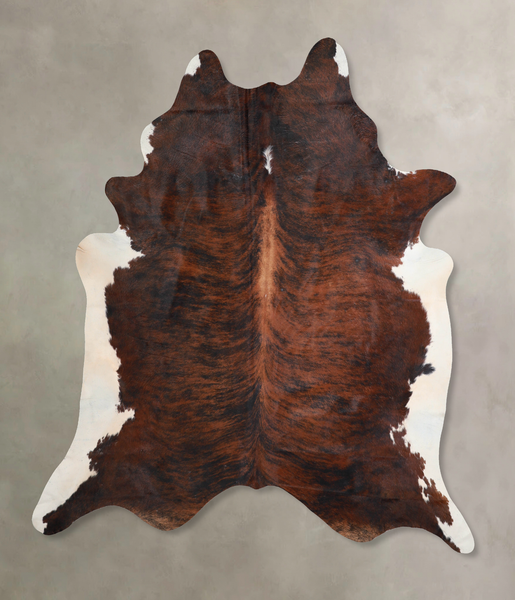 Dark Brindle Cowhide Rug #A31216