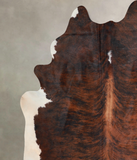 Dark Brindle Cowhide Rug #A31216