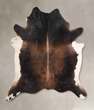 Chocolate Cowhide Rug #A31237