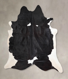 Black and White Cowhide Rug #A31285