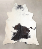 Black and White Cowhide Rug #A31289