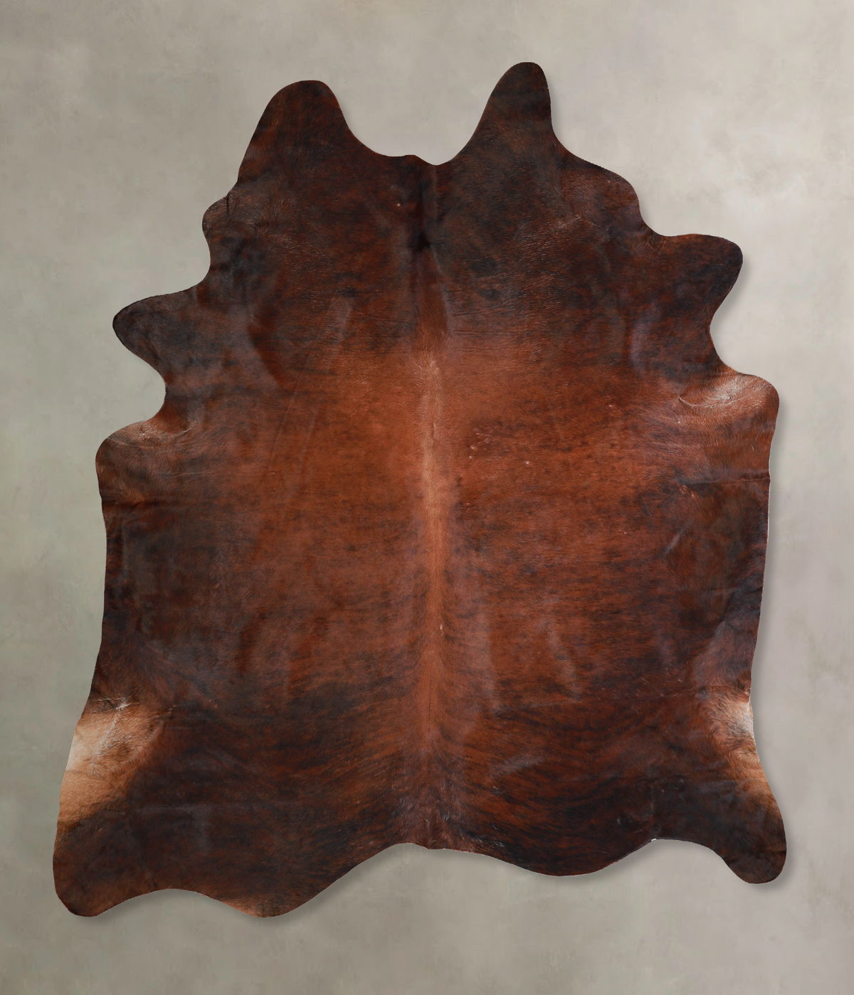 Dark Brindle Cowhide Rug #A31295