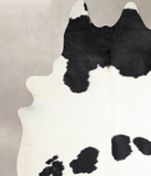 Black and White Cowhide Rug #A31306