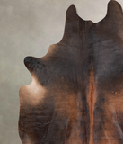 Chocolate Cowhide Rug #A31335