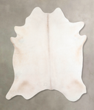 Ivory with Beige Cowhide Rug #A31356
