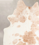 Light Caramel Cowhide Rug #A31395