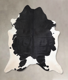 Black and White Cowhide Rug #A31433