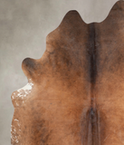 Warm Caramel Cowhide Rug #A31440