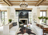 Dark Brindle Cowhide Rug #A31448