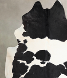 Black and White Cowhide Rug #A31468