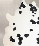 Black and White Cowhide Rug #A31474