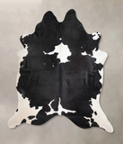 Black and White Cowhide Rug #A31524