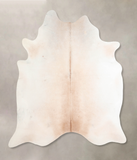 Ivory with Beige Cowhide Rug #A31565