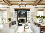 Ivory with Beige Cowhide Rug #A31565