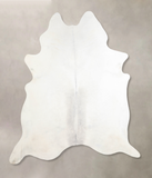 Light Grey Cowhide Rug #A31692
