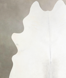 Light Grey Cowhide Rug #A31692
