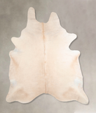 Beige Cowhide Rug #A31694