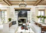 Chocolate and White Cowhide Rug #A31698