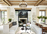 Chocolate and White Cowhide Rug #A31701