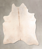 Beige Cowhide Rug #A31733