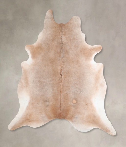 Grey with Beige Cowhide Rug #A31734