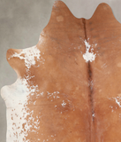 Salt and Pepper Brown Cowhide Rug #A31742