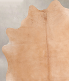 Beige Cowhide Rug #A31754