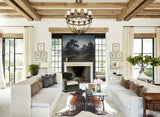 Chocolate and White Cowhide Rug #A31760