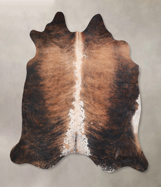 Dark Brindle Cowhide Rug #A31804